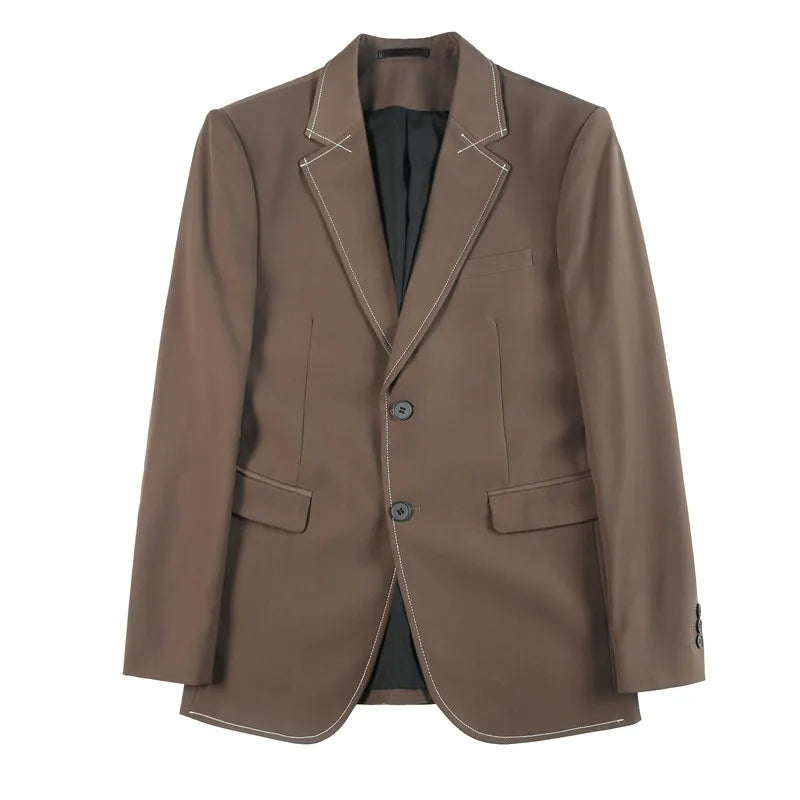 Two Buttons Smart Casual Style Blazer