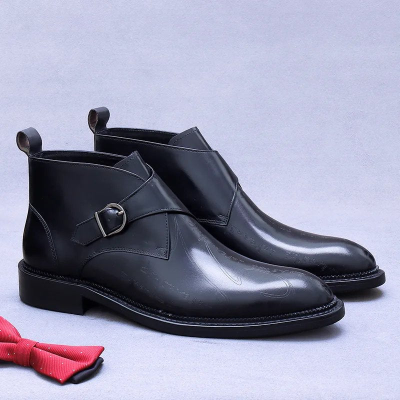 Retro Genuine Leather Classic Chelsea Boots