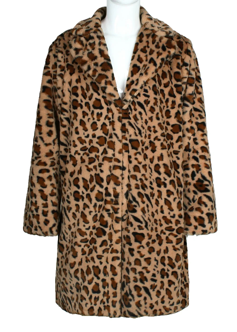 Leopard Faux Fur Winter Loose Coat