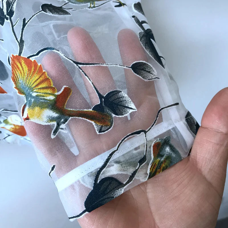 Organza See-through Niche Design Blazer