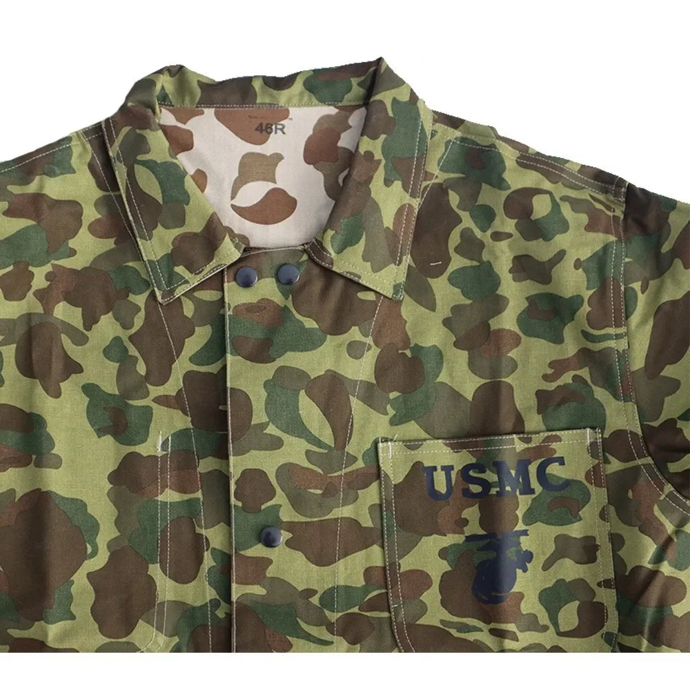 Retro 2 Side Camouflage Jacket