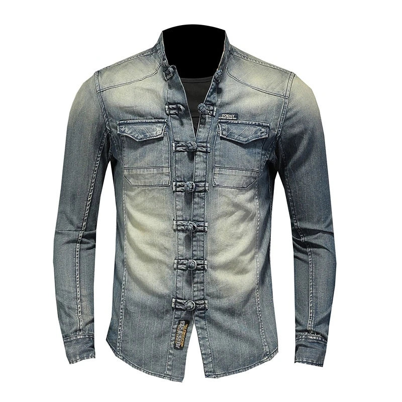 Fashion Motorcycle Knotted Jacket