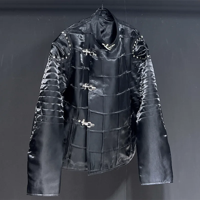 Rivet Metal Darkwear Loose Jacket