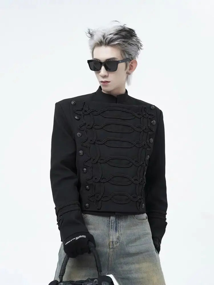 Sculpted Front Statement Jacket