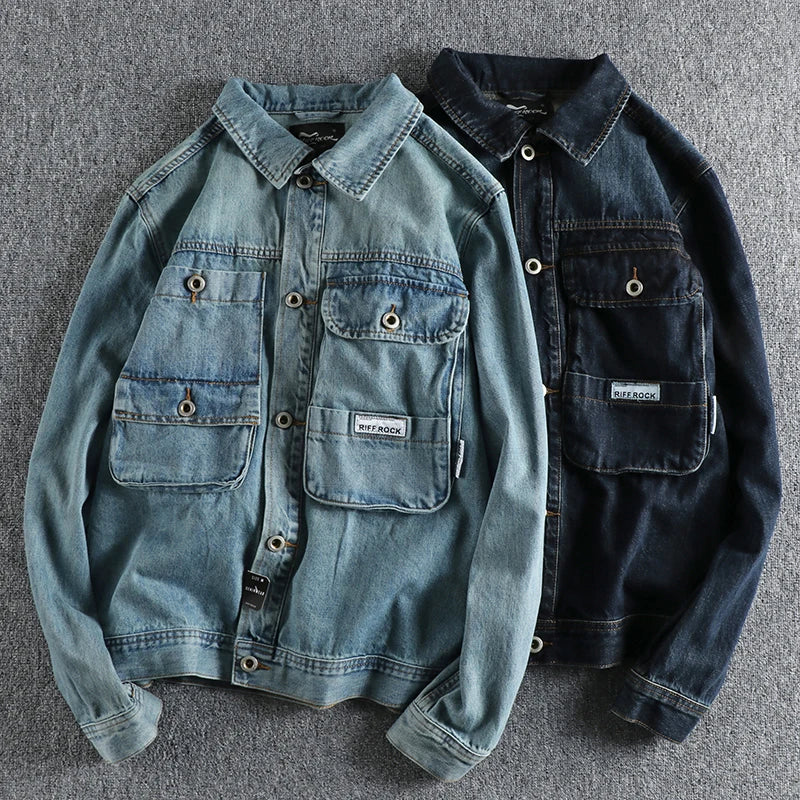 Streetwear Retro Harajuku Denim Jacket