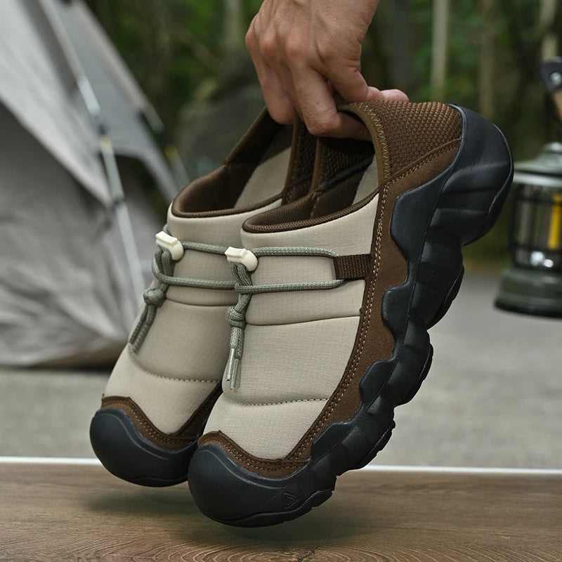 Outdoor Chunky Sole Slip-On Sneakers