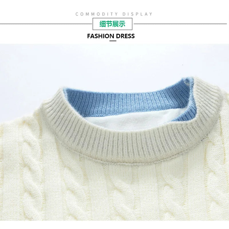 Vintage Sweater Knitted Loose Sweater