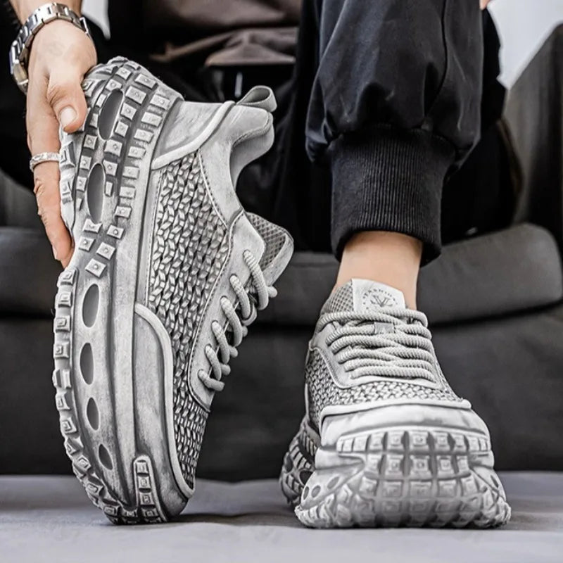Thick Soled Frontier Adventure Sneakers