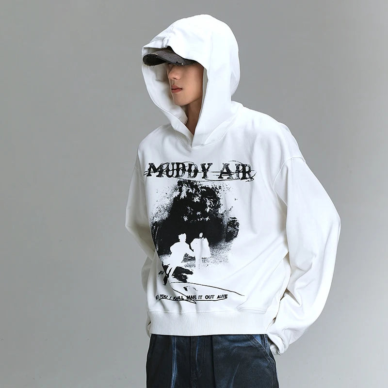 Printing Letter Design Regular Hoodie