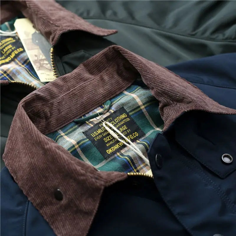 Retro Classic Multi-Pocket Casual Jacket