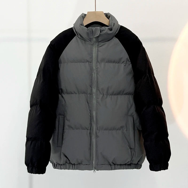 Cotton Polyester Zipper Padded Parka