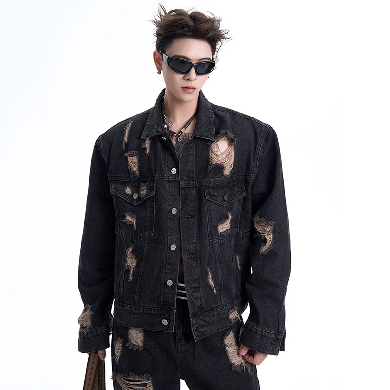 Vintage Shoulder Pad Jacket Set