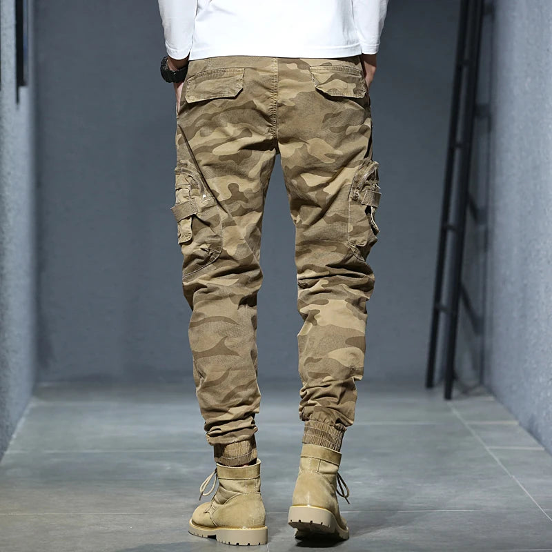 Tactical Camouflage Jogger Cargo Pants