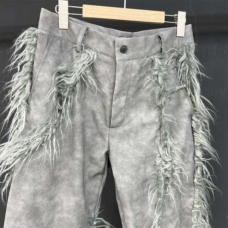 Loose Fringe Decor Casual Pants