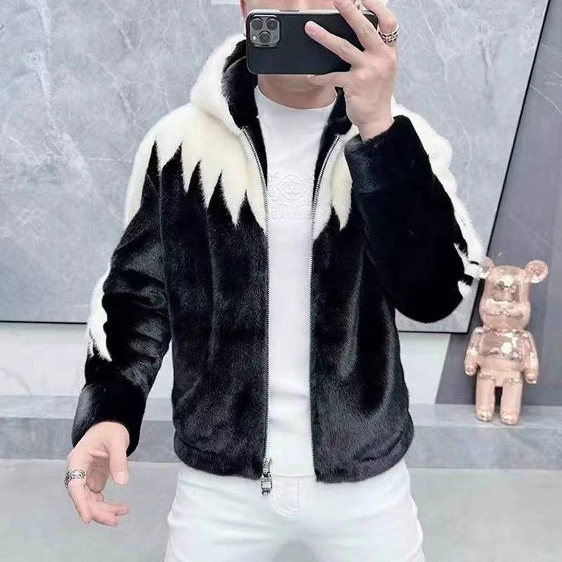 Fashion Imitation Rabbit Hair Loose Jacket