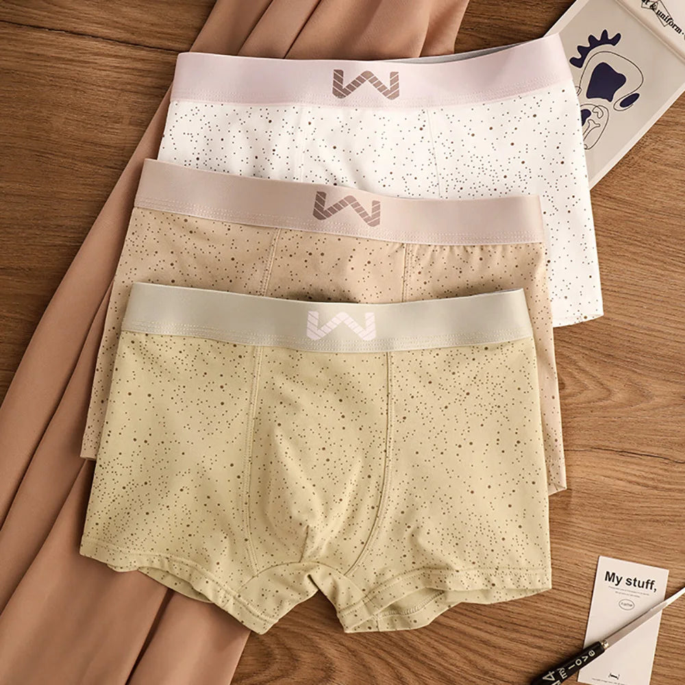 Starry Sky Print Breathable Boxer Set