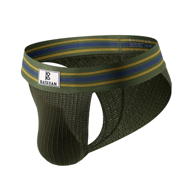 Colorful Knitted Sexy Briefs