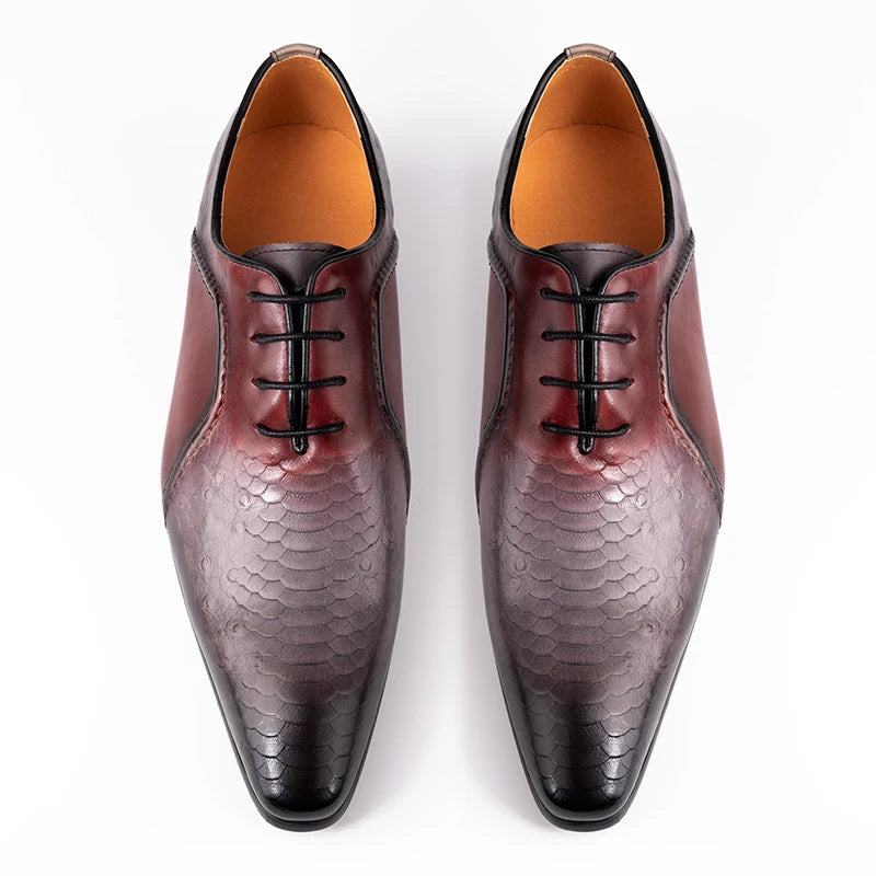 Genuine Leather Luxury Elegant Style Shoes