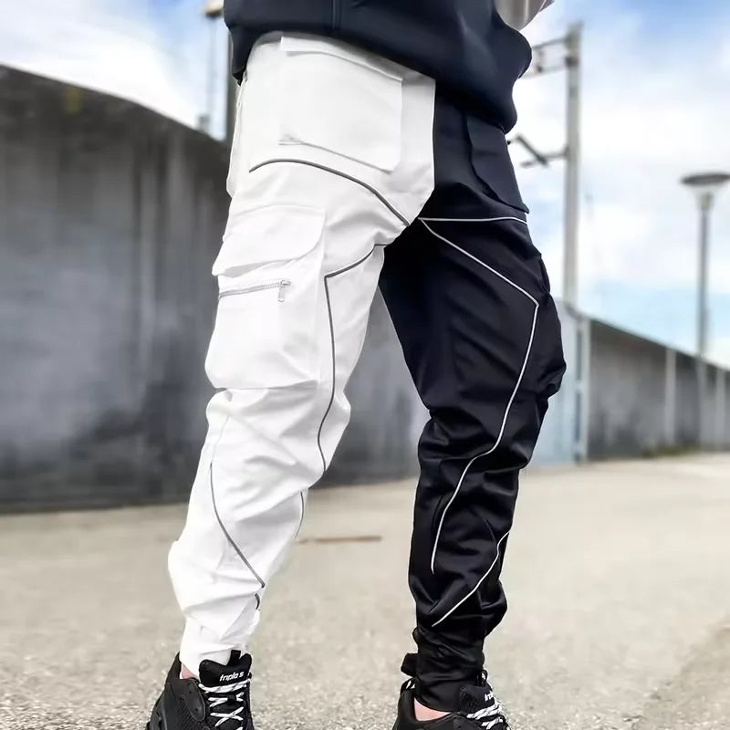 Tactical Multi-pocket Reflective Cargo Pants
