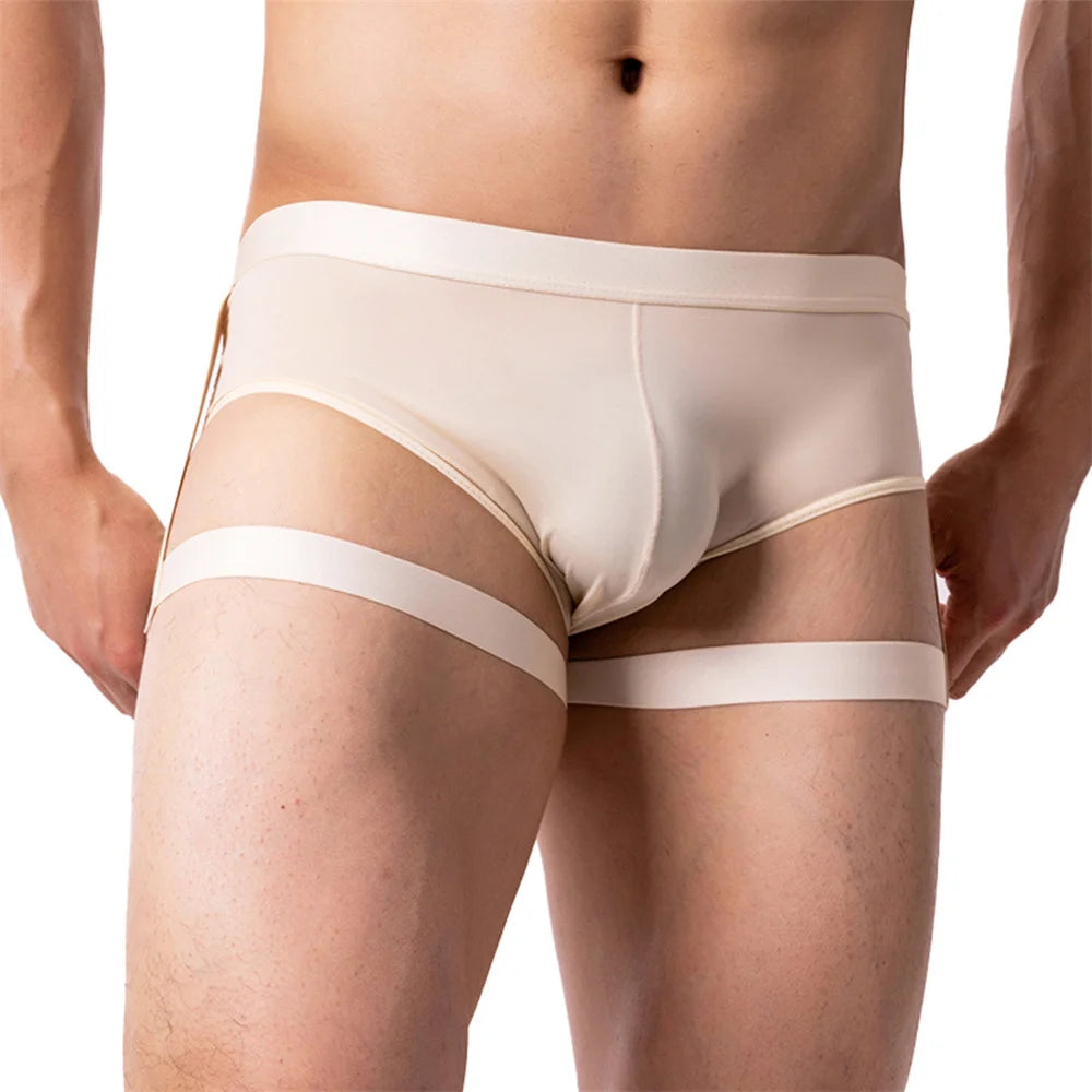Bandage Leg U Convex Pouch Boxer