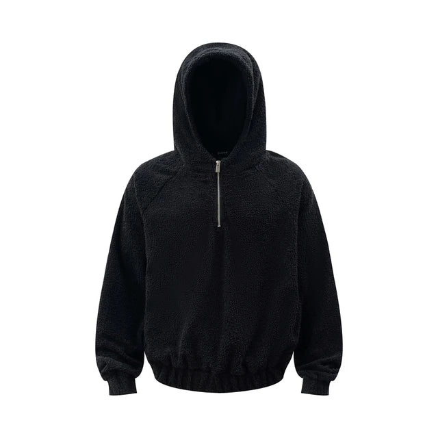 Polar Fleece Streetwear Zipper Hoodie