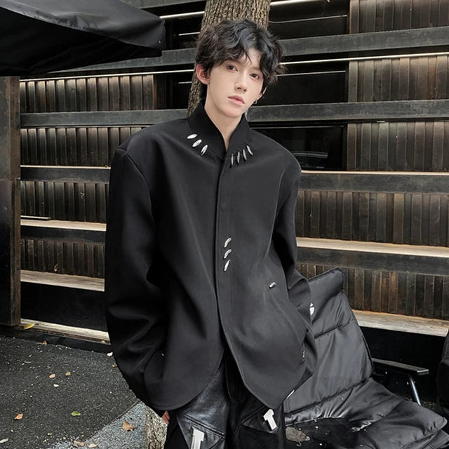 Chinese Style Metal Buckle Jacket