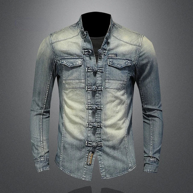 Fashion Motorcycle Knotted Jacket