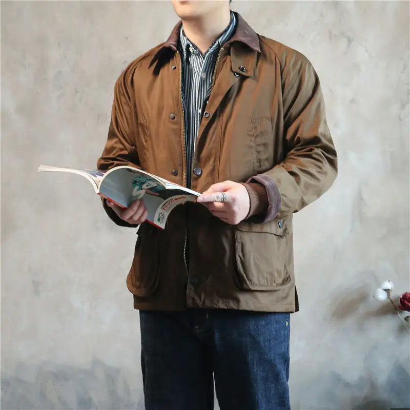 Retro Classic Multi-Pocket Casual Jacket