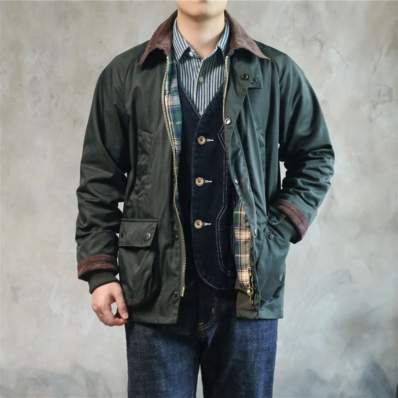 Retro Classic Multi-Pocket Casual Jacket