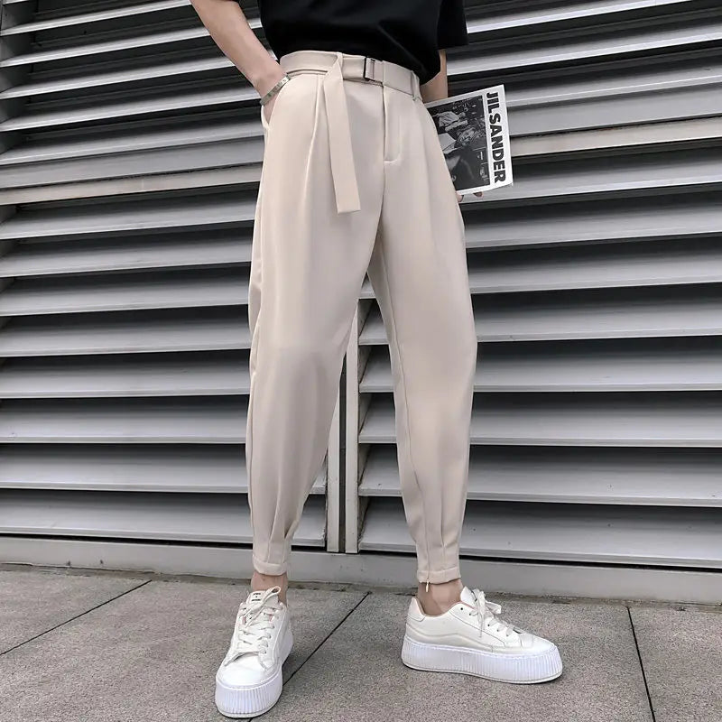 Casual Comfort Slim Tapered Trousers