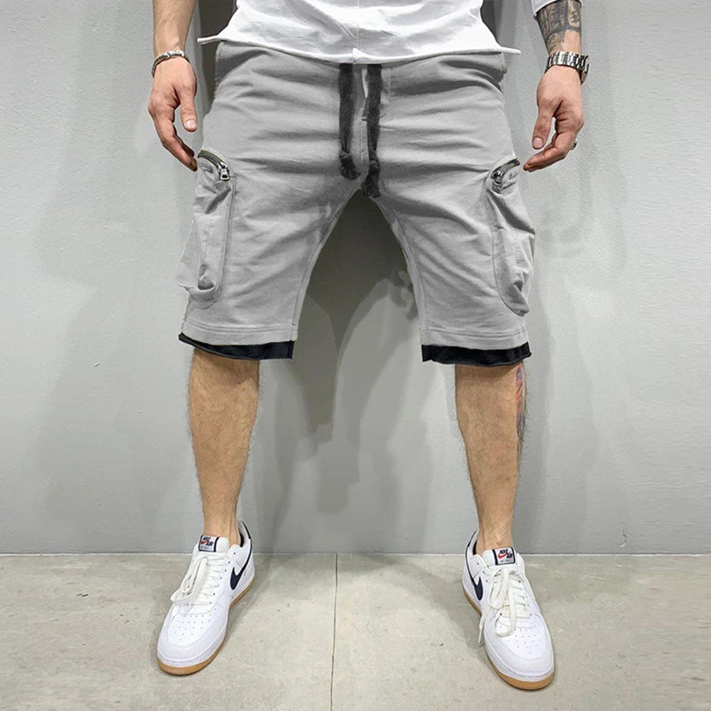 Breathable Men's Summer Cargo Shorts