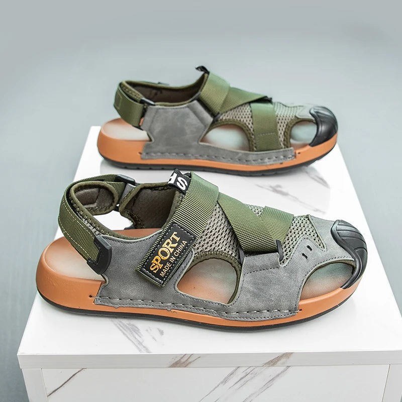 Breathable Casual Outdoor Microfiber Sandals