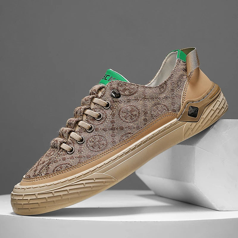 Luxury Printing Comfortable Thick Bottom Sneakers