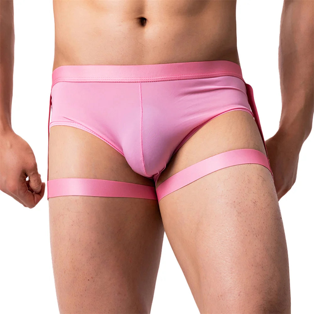 Bandage Leg U Convex Pouch Boxer