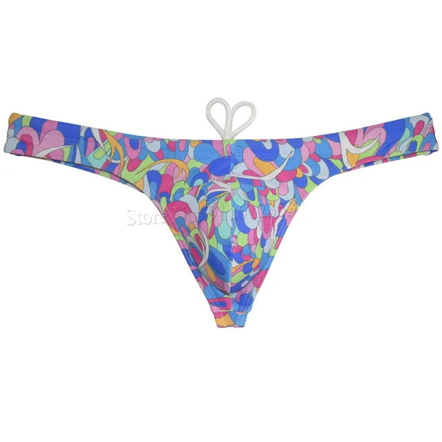 Colorful Geometric Printed Briefs