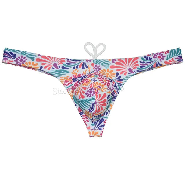 Colorful Geometric Printed Briefs