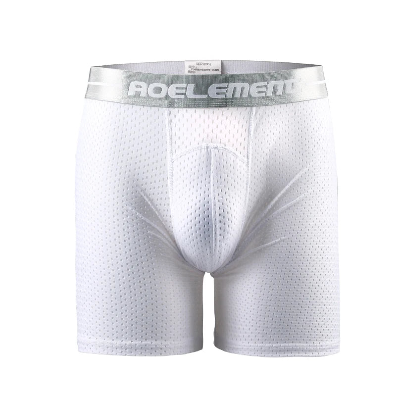 Ice Silk Long Sports Boxer