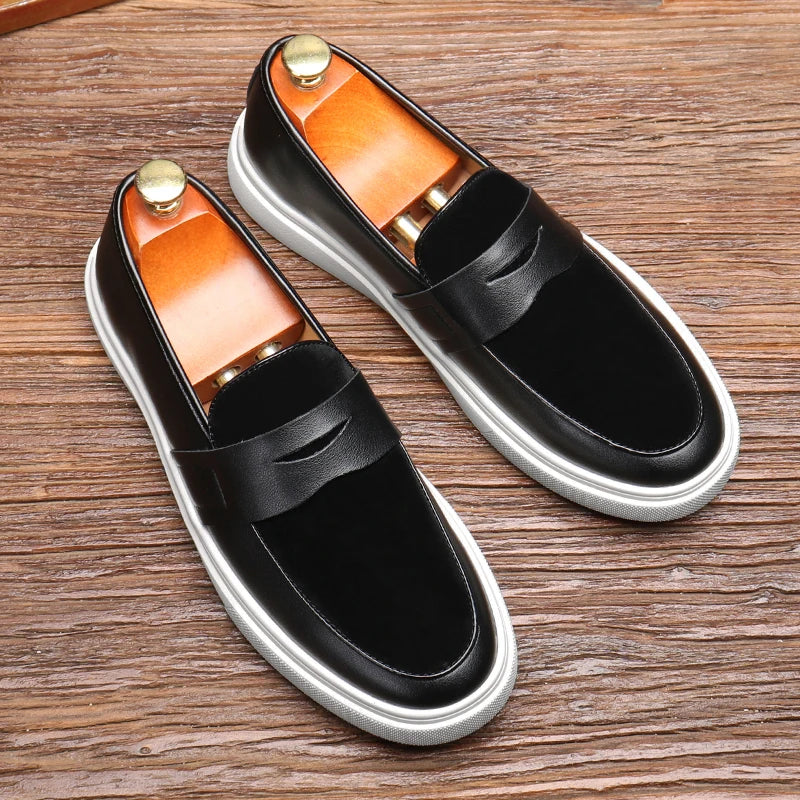 Classic Fusion Leather Men's Loafers