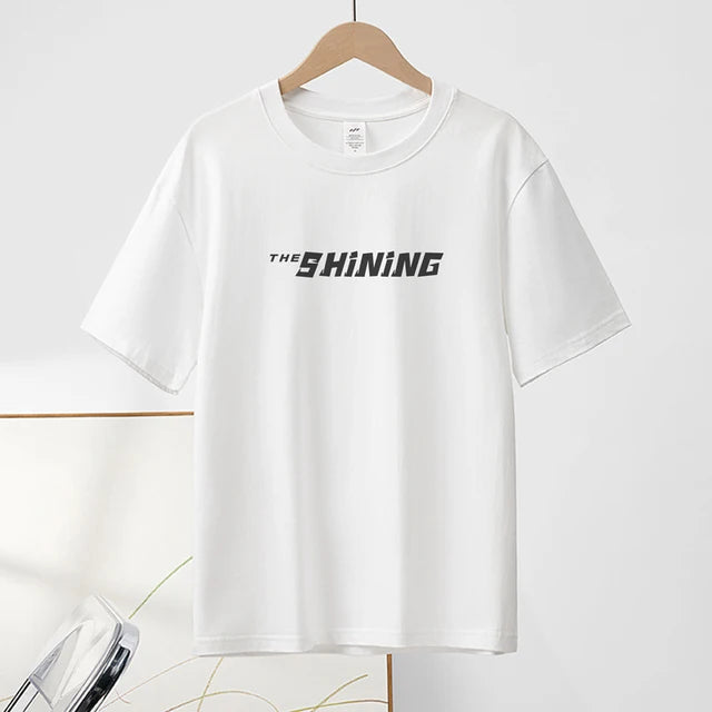 Cotton Polyester Letter Printed T-Shirt