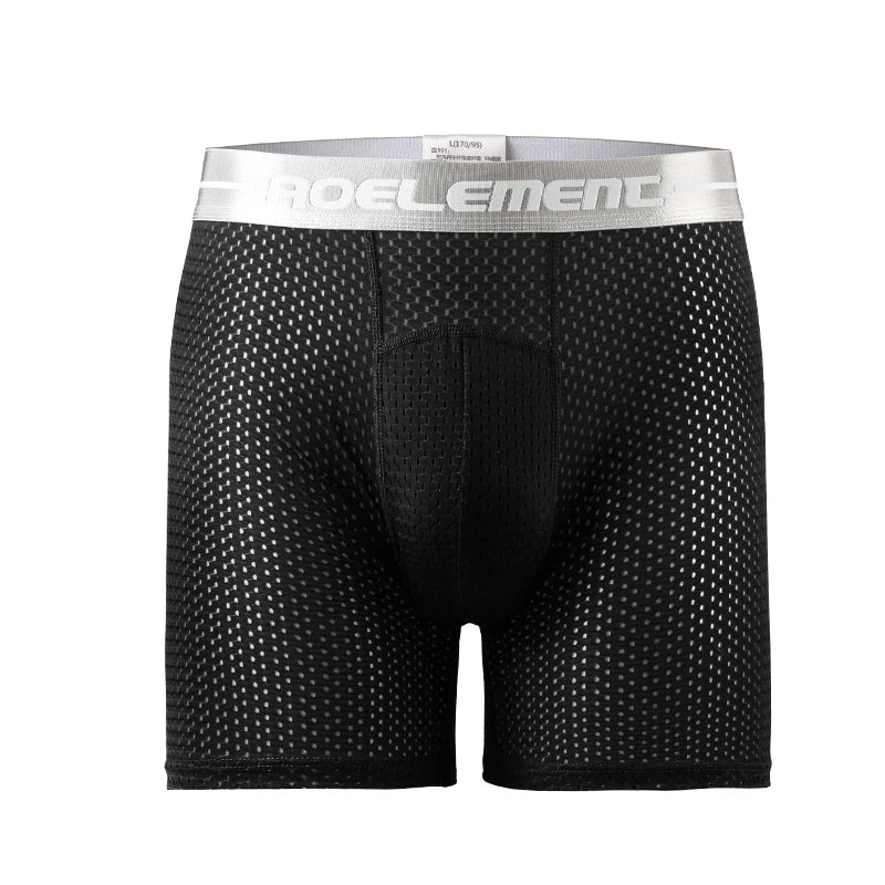 Ice Silk Long Sports Boxer