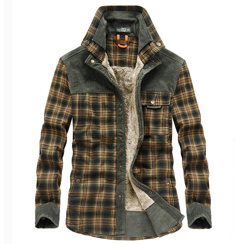 American Inner Winter Plaid Jacket