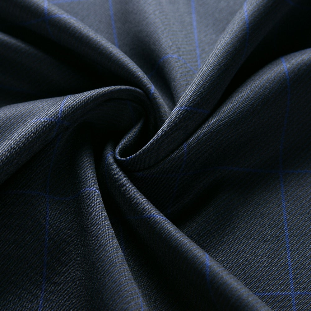 Checkered Lines Printed Pattern Long Sleeve Shirt