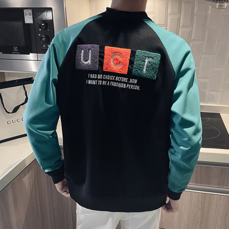 Two-Tone Polyester Jacket