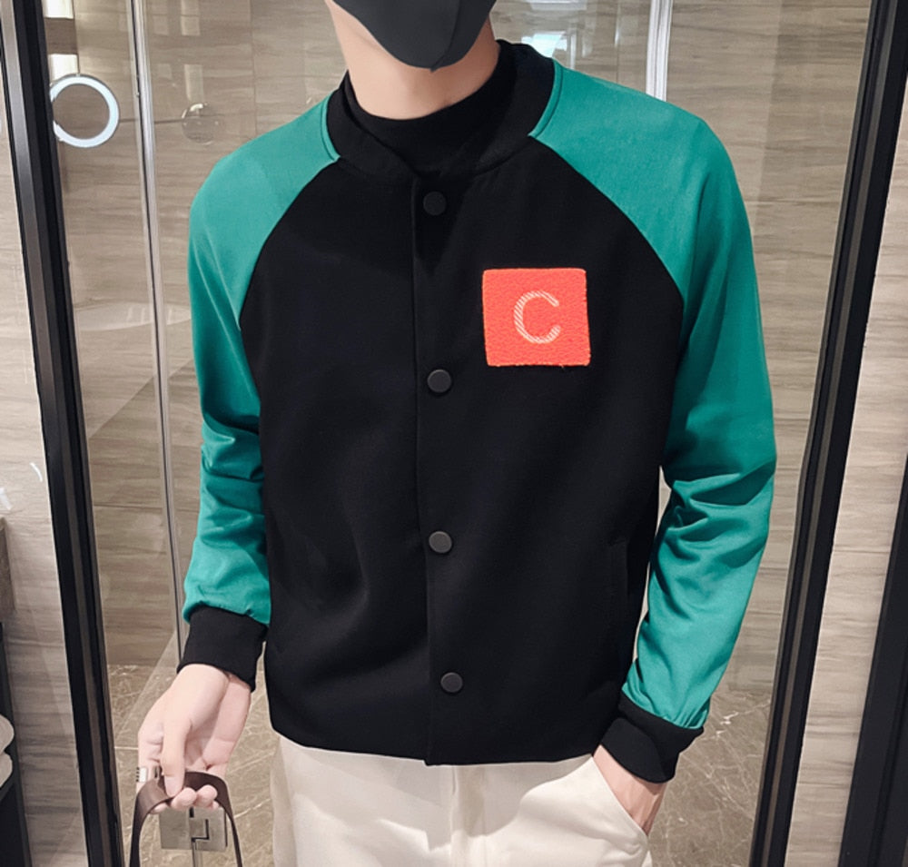 Two-Tone Polyester Jacket