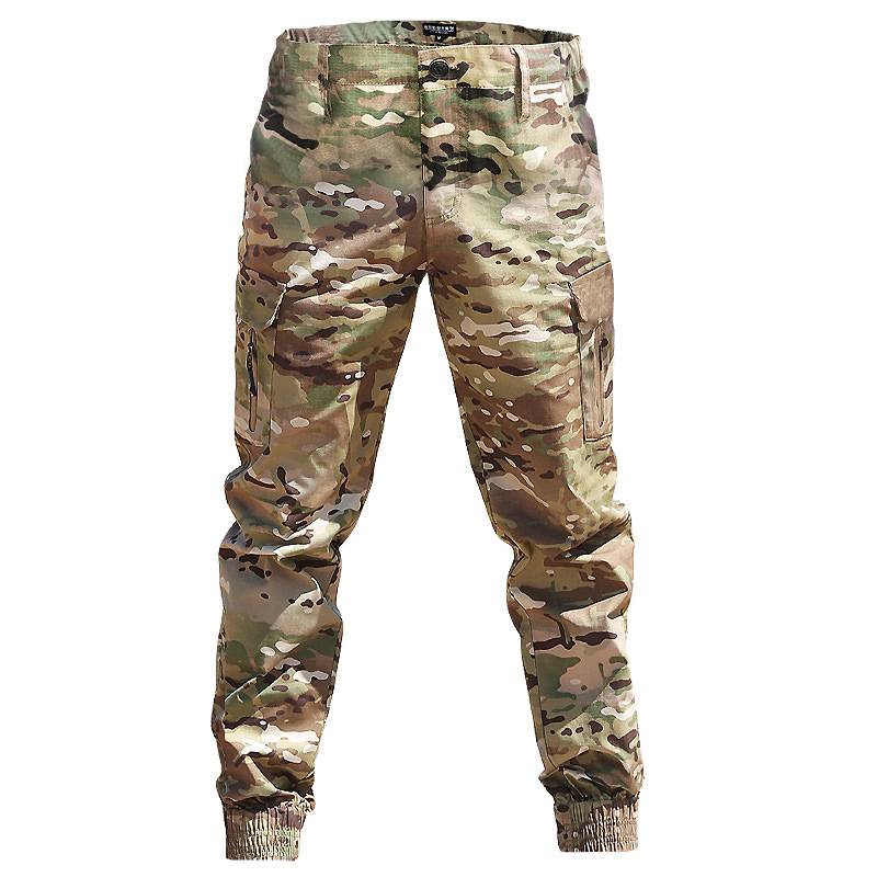 Camouflage Tactical Military Style Jogger Pants