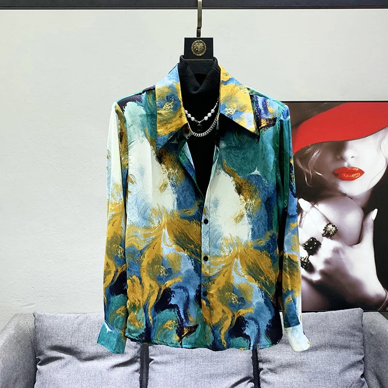 Abstract Art Loose Casual Shirt