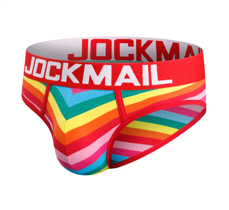 Colorful Fun V-Stripe Style Man Briefs