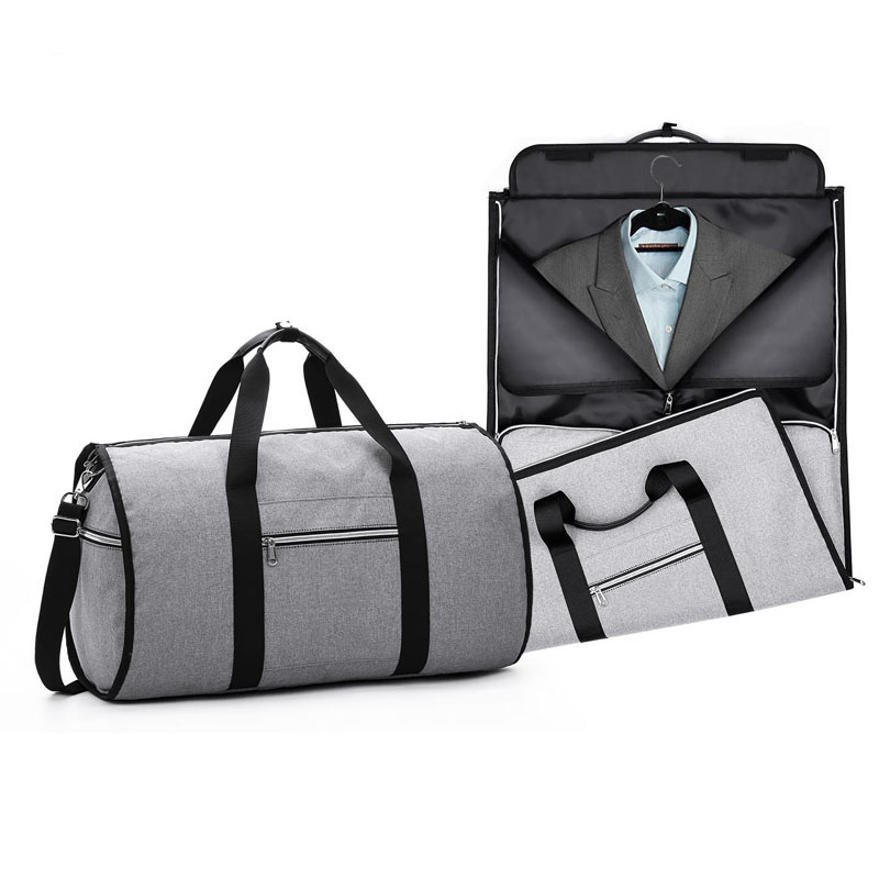 Foldable Men Duffle Bags with Suits Compartment