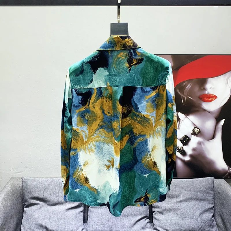 Abstract Art Loose Casual Shirt