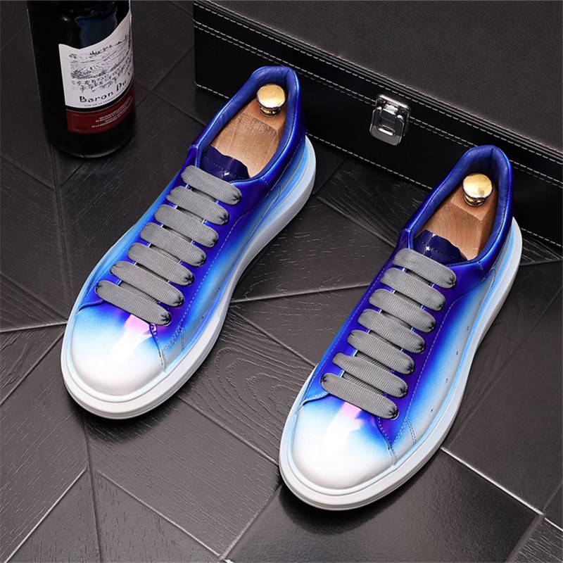 Graffiti Color Spray Casual Sneaker